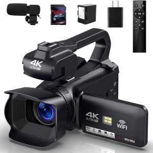 4K WiFi Video Camcorder Kit